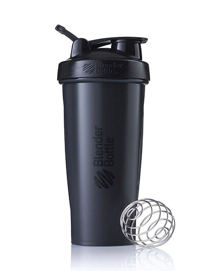 Шейкер Blender Bottle Сlassic V2, 828 ml (черный полноцветный)