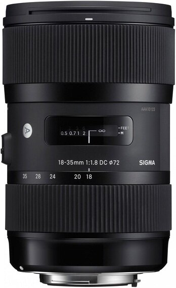  Sigma AF 18-35 mm F1.8 DC HSM Art  Canon