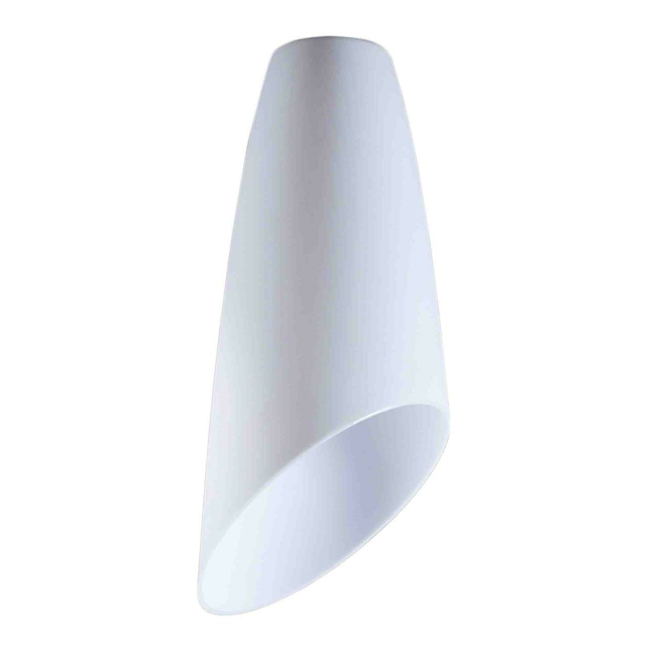 16-06 Белый плафон цоколь E27, 110x250мм