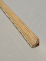 Плинтус деревянный фигурный / Сорт - Экстра / 2500x30x13 мм