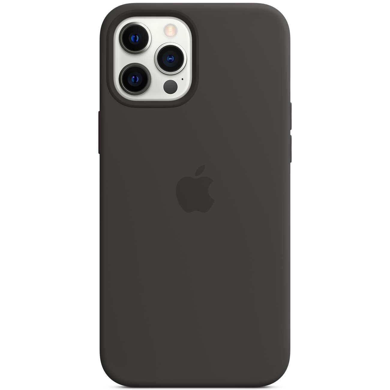 Чехол Apple iPhone 12 Pro Max Silicone MagSafe Black