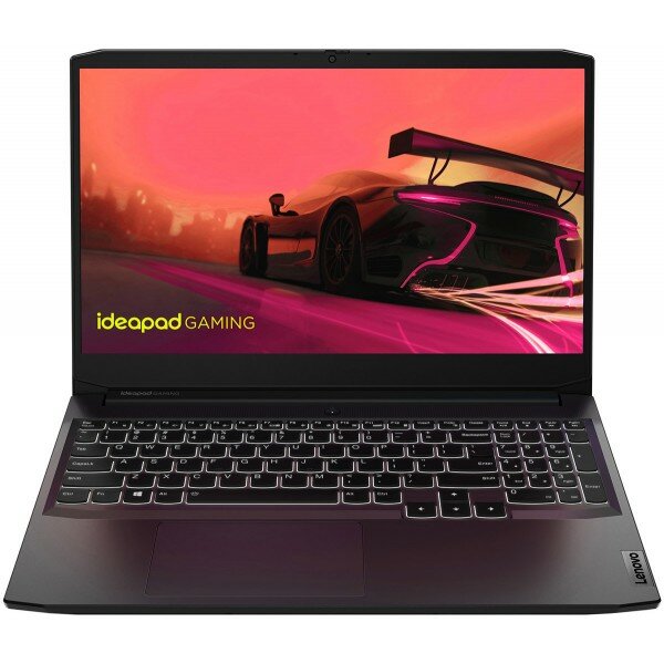 Ноутбук Lenovo IP Gaming 3 15ACH6. 15.6. IPS. AMD Ryzen 5 5600H 3.3ГГц. 8ГБ. 256ГБ SSD. NVIDIA GeForce RTX 3050 - 4096 Мб. noOS. 82K201D1RK. черный