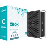 Платформа ZOTAC ZBOX-CI625NANO ZBOX NANO, SFF, Fanless, i3-1115G4 Black - изображение