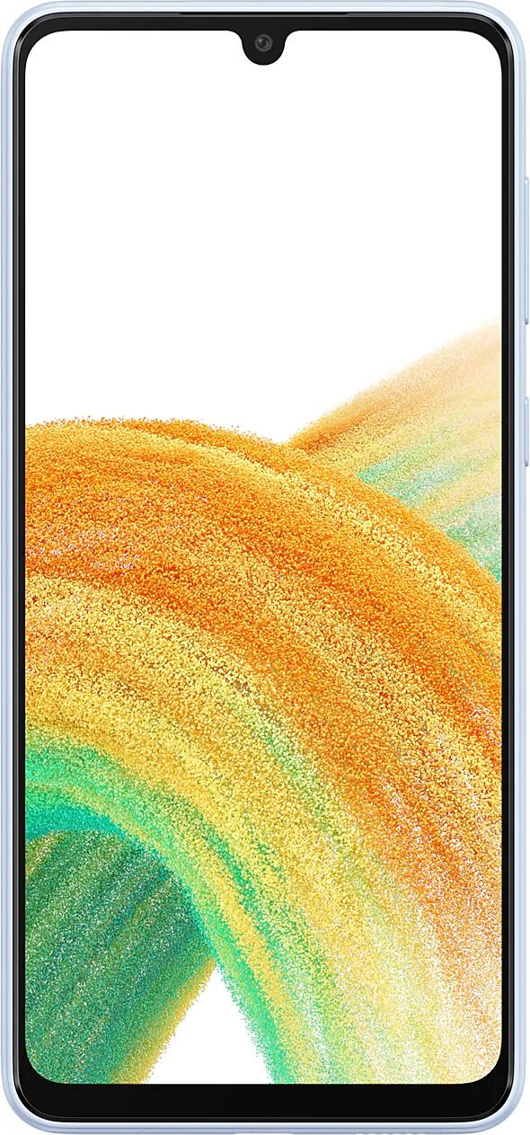 Смартфон Samsung SM-A336E Galaxy A33 5G 128Gb 8Gb голубой моноблок 3G 4G 2Sim 6.4" 1080x2400 Android 12 48Mpix 802.11 b/g/n/ac NFC GPS GSM900/1800 GSM1900 Ptotect A-GPS microSD max1024Gb