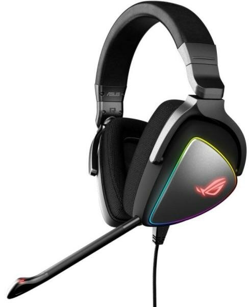 Игровая гарнитура проводная ASUS ROG Delta черный 90YH00Z1-B2UA00