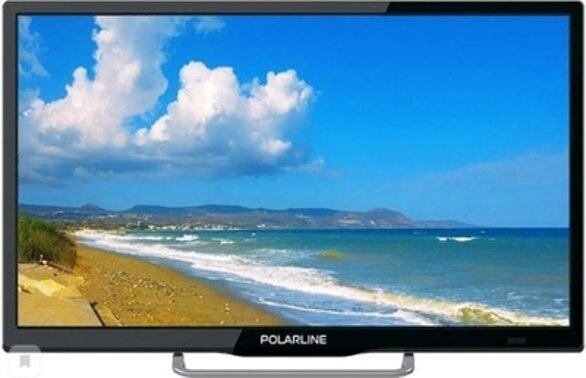 Телевизор Polarline 20PL12TC, 20", 1366x768, DVB-T2/С, 1xHDMI, 1xUSB, черный Polarline 4314298 .