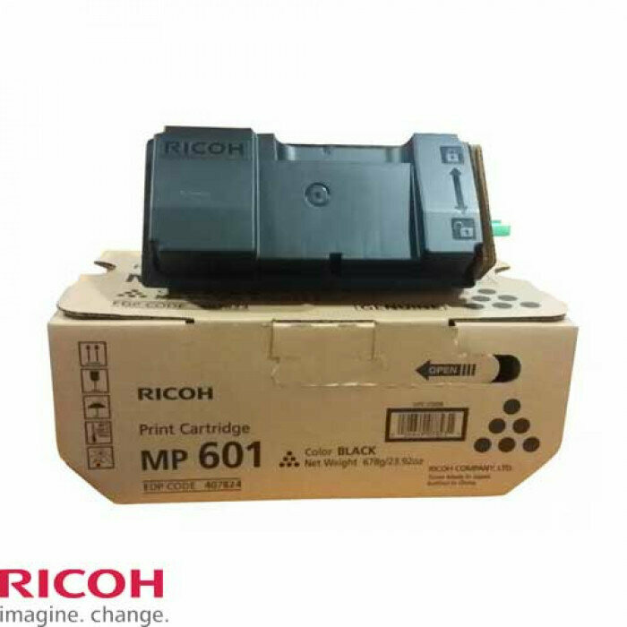 Картридж для печати Ricoh Картридж Ricoh 601 407824 вид печати лазерный, цвет Черный, емкость