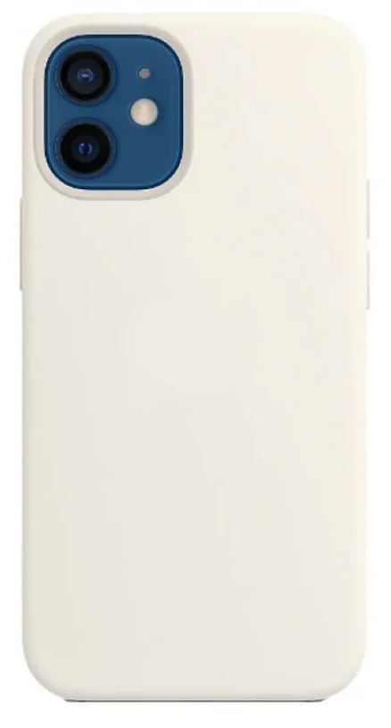Чехол - накладка для iPhone 11, Silicon Case, без лого, слоновая кость