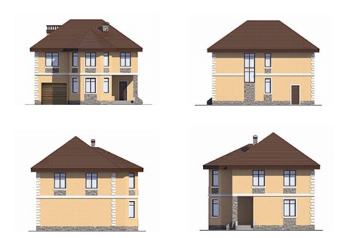 Проект дома Plans-66-34 (166 кв.м, газобетон) - фотография № 2