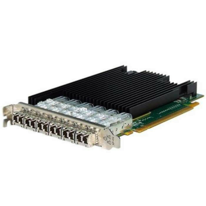 Silicom PE310G6SPi9-LR Six Port Fiber (LR) 10 Gigabit Ethernet PCI Express Server Adapter X16 Gen3, Based on Intel 82599ES, Standard height short add-in card, on board support for Fiber LR