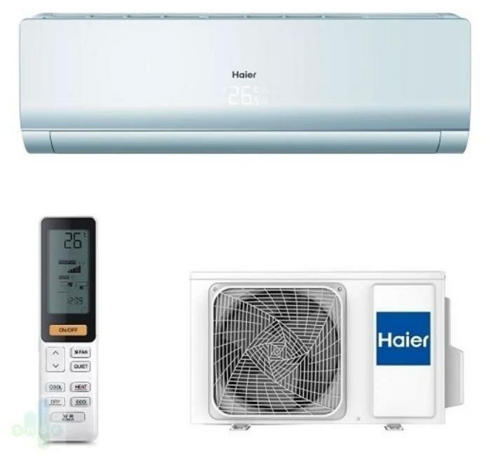 Инверторные сплит-системы Haier HSU-24HNF203/R2-W/HSU-24HUN303/R2