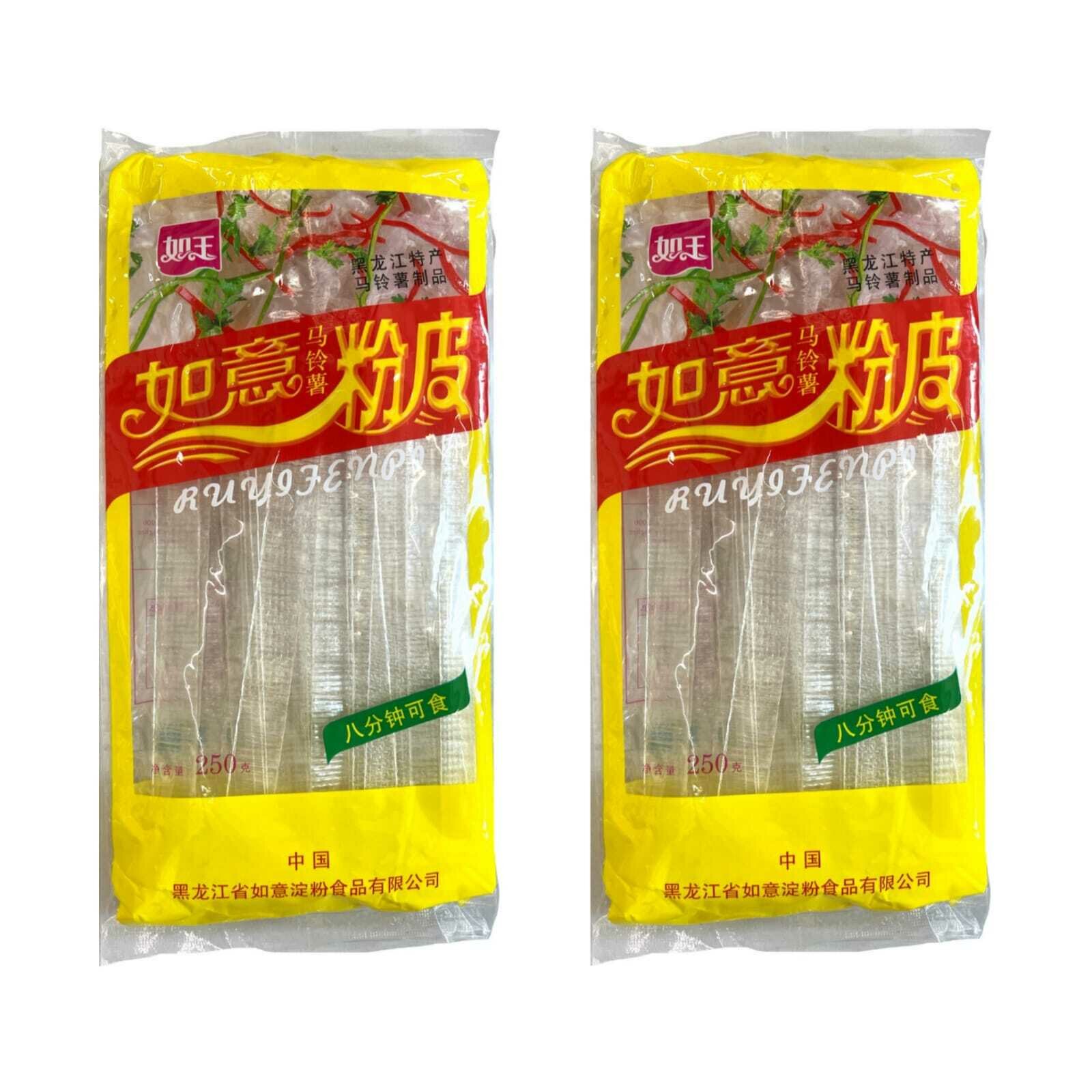 Лапша стеклянная Ruyi Potato Starch Sheet 250 г, 2 шт