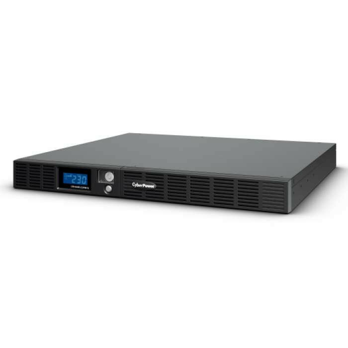 Источник бесперебойного питания CyberPower OR1000ERM1U Line-Interactive 1000VA/600W USB/RS-232/SNMPslot /RJ11/45 (4+2 IEC С13)