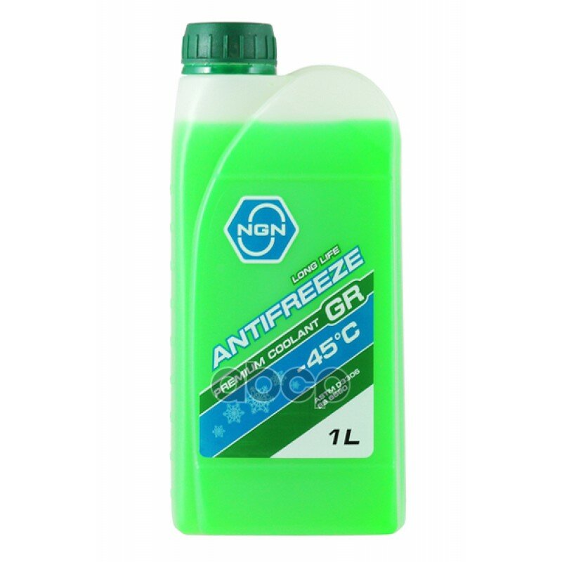Антифриз, Готовый Раствор Gr -45 Зеленый 1л Gr-45 (Green) Antifreeze 10l Nfp;Gr-45 (Green) Antifreeze 1ll;V172085135;V1720853...