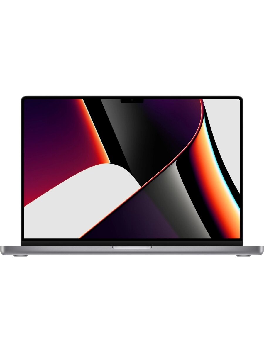 Ноутбук Apple MacBook Pro 16 2021, 16.2" (3456x2234) Retina XDR 120Гц/Apple M1 Pro/16ГБ DDR5/512ГБ SSD/M1 Pro 16-core GPU/MacOS, серый космос (MK183RU/A)