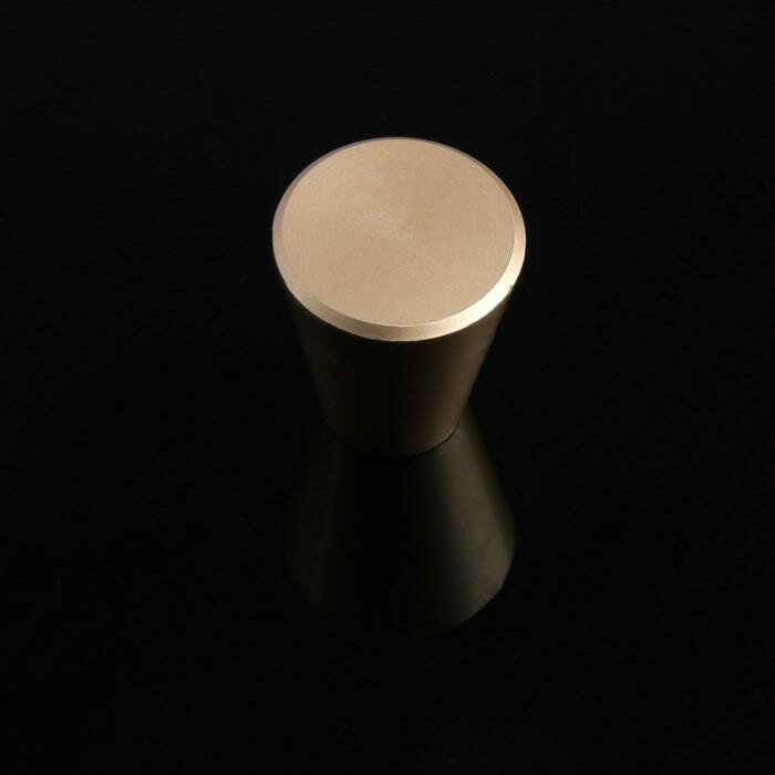 Ручка кнопка тундра РК019GP, цвет розовое золото./В упаковке шт: 1 - фотография № 3