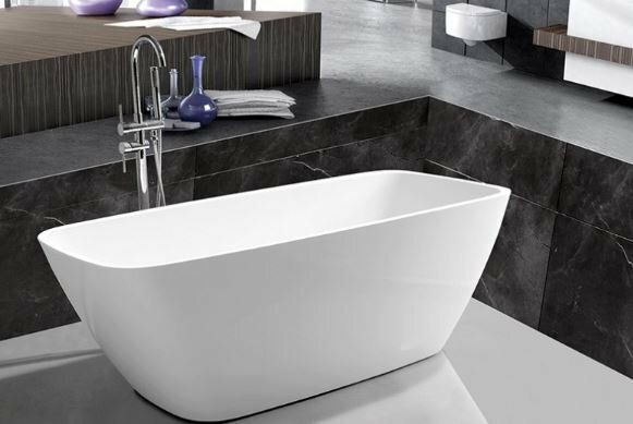 Отдельностоящая акриловая ванна Esbano Oslo 170*75 белая