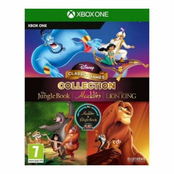 Игра Disney Classic Games: The Jungle Book Aladdin and The Lion King (XBOX One)
