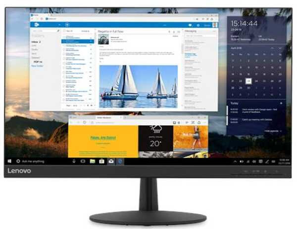 Монитор LENOVO L24q-30 23.8", черный