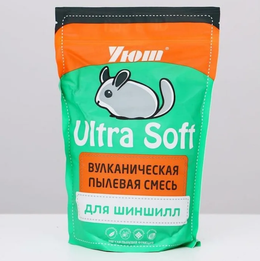 Вулканическая смесь для шиншилл "УЮТ" Ultra Soft 0,73л