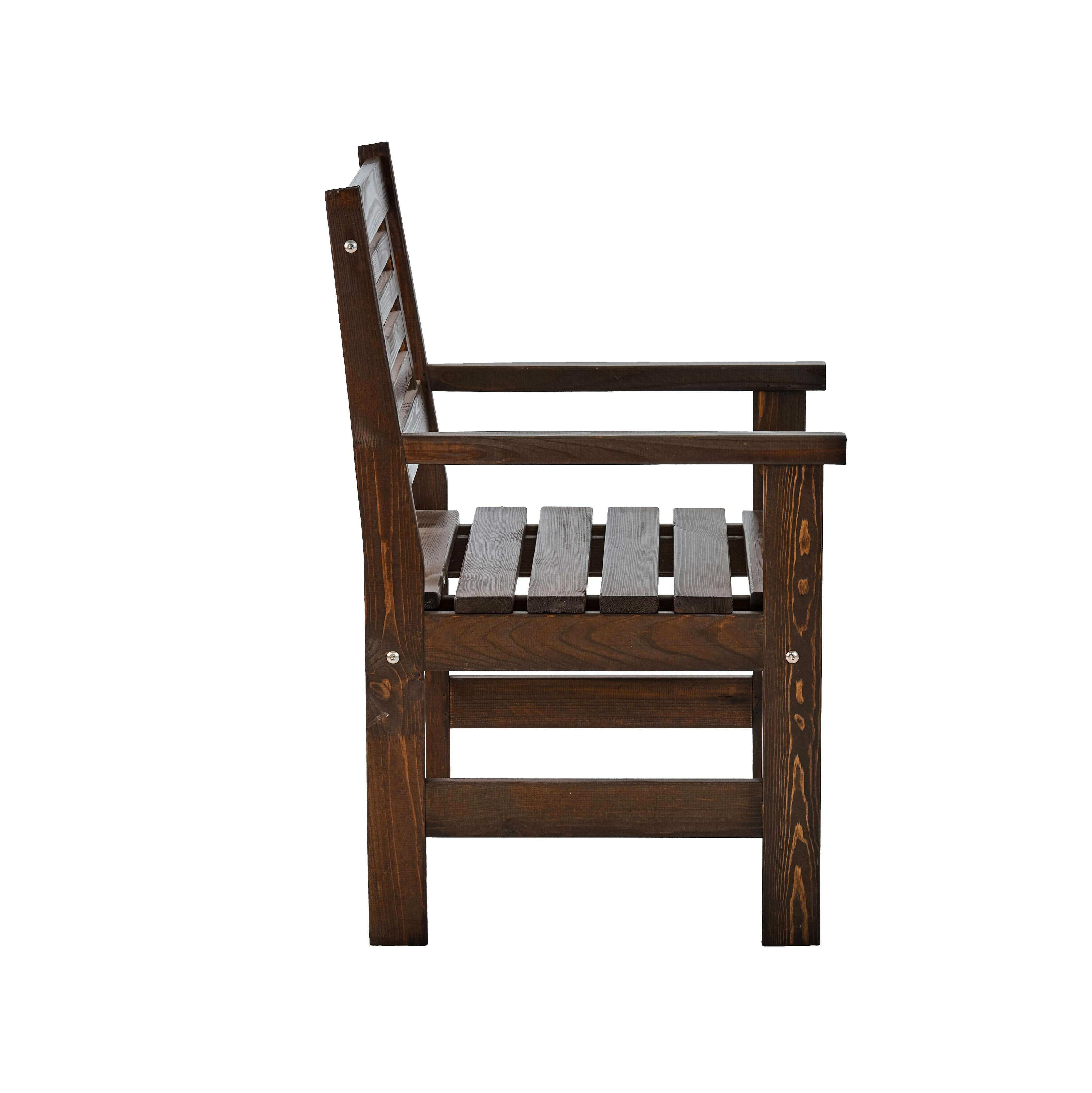 Кресло деревянное для сада и дачи, хольмен / Садовый стул/ Садовая мебель /Дерево - фотография № 3