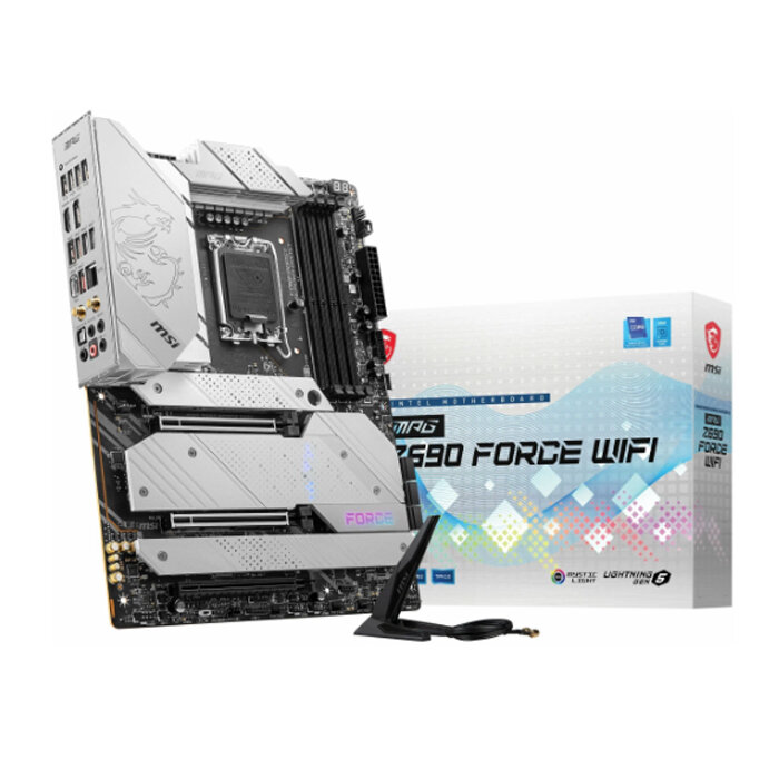 MSI MPG Z690 FORCE WIFI Soc-1700 Intel Z690 4xDDR5 ATX AC97 8ch