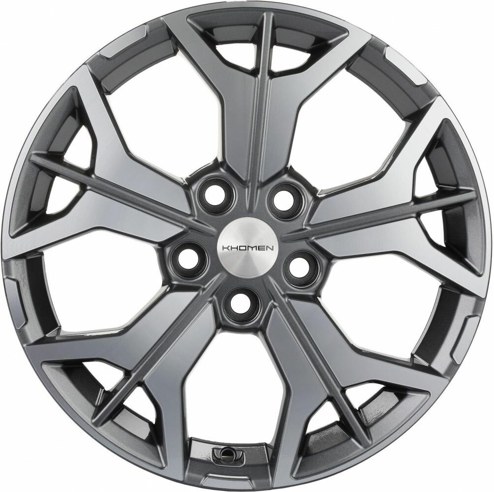 Колесный Диск Khomen Wheels KHW1715 (Camry) 7x17 5x114,3 D60,1 ET45 Gray-FP