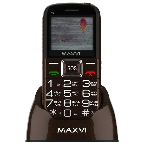 Мобильные телефоны MAXVI B5 brown