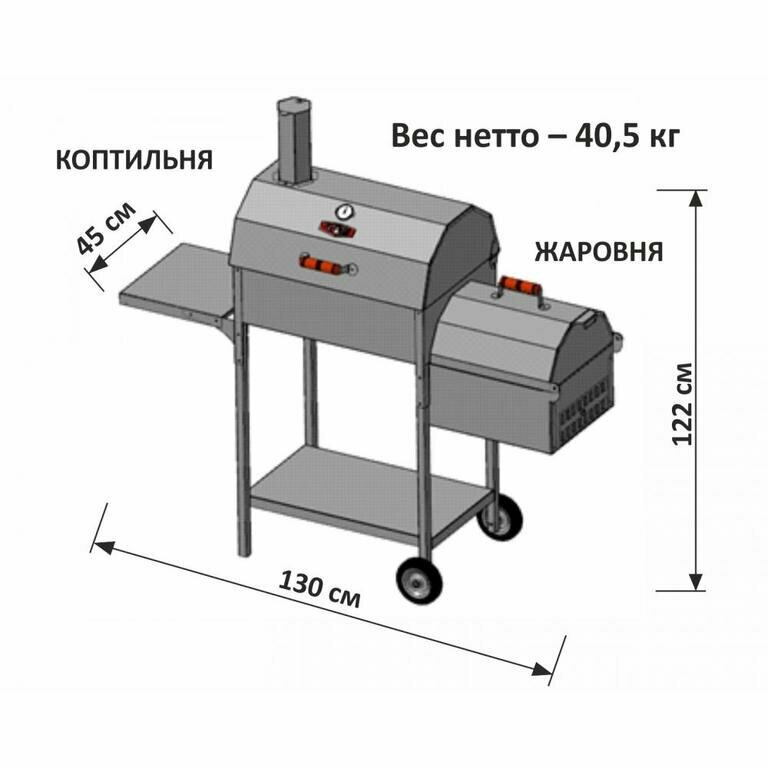 Коптильня-гриль Смокер - фотография № 5