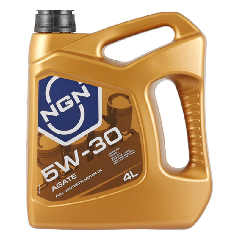 Моторное масло NGN 5W-30 AGATE SL/CF 4л V172085324