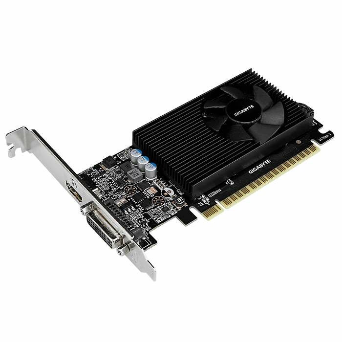 Gigabyte GV-N730D5-2GL // GeForce GT 730 1066Mhz PCI-E 2.0 1024Mb 5000Mhz 64 bit DVI HDMI HDCP