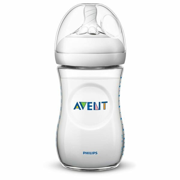 Бутылочка Philips Avent серии Natural 1 мес+, 260 мл, 1 шт. SCF033/17