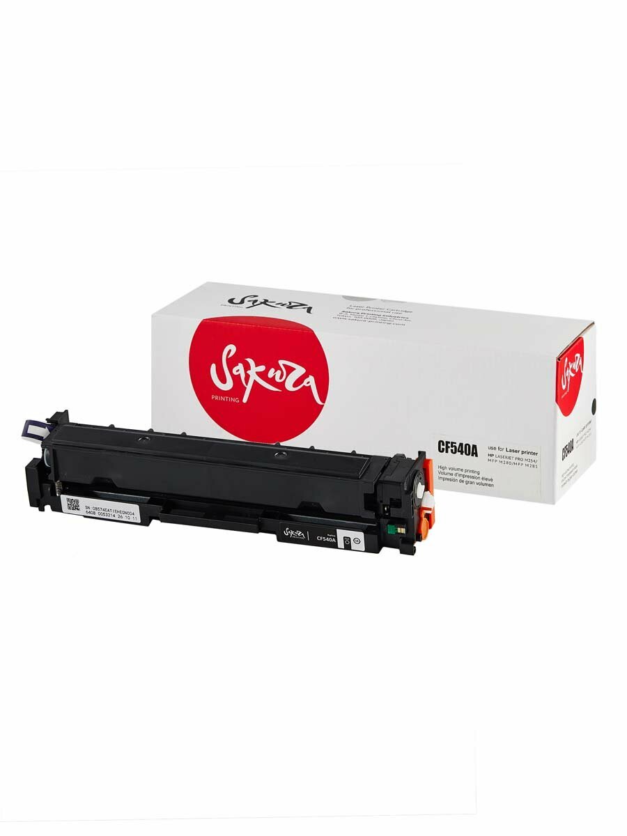 Картридж CF540A для HP LaserJet M254NW, M280NW черный