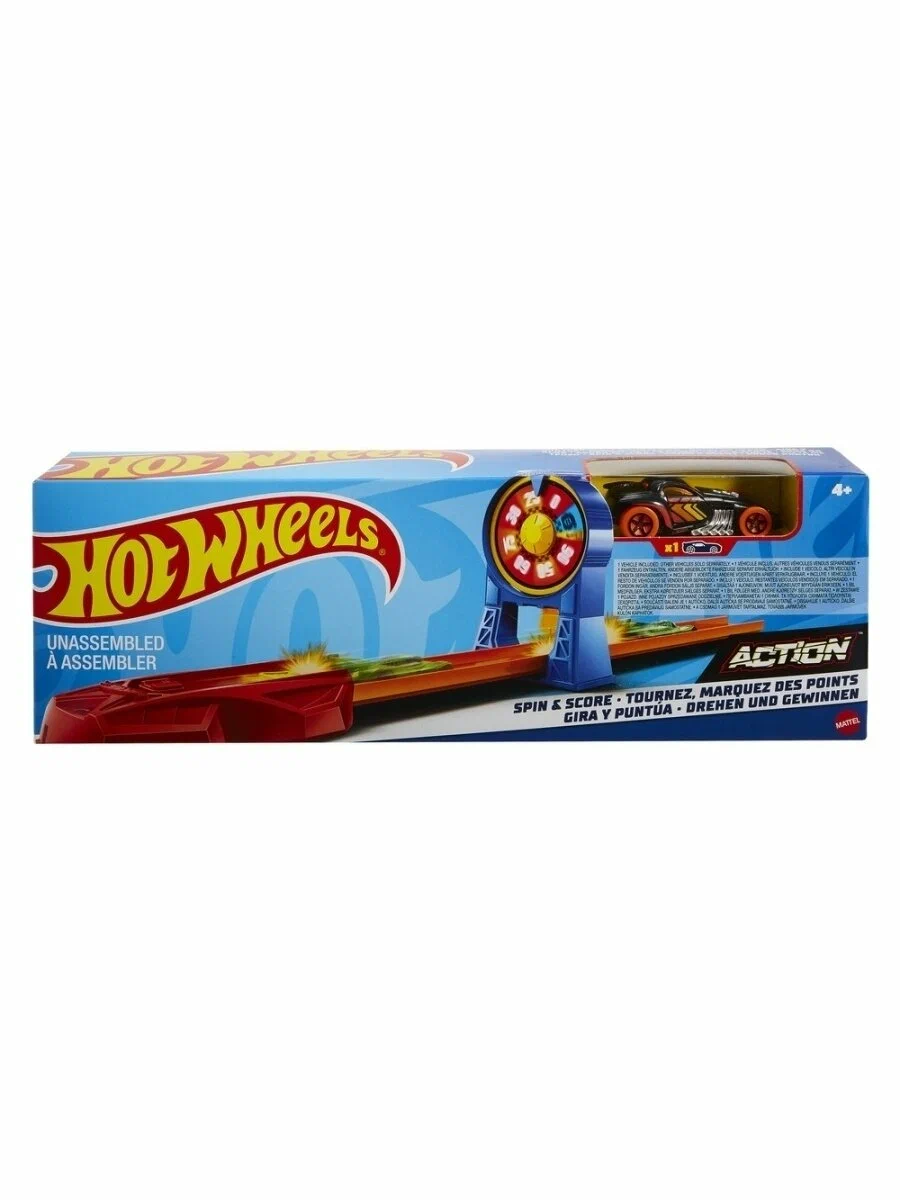 Набор трюковой Hot Wheels Экшн в ассортименте Измеритель скорости FTH79_HFY68