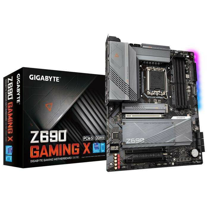 Z690 GAMING X, Socket 1700, Intel®Z690, 4xDDR5-4800, HDMI+DP, 3xPCI-Ex16, 6xSATA3(RAID 0/1/5/10), 4xM.2, 8Ch Audio, 2,5GbLan, (4+4)xUSB2.0, (5+2)xUSB3.2, (1+1)xUSB3.2 Type-C™, ATX, RTL {8} (828455)