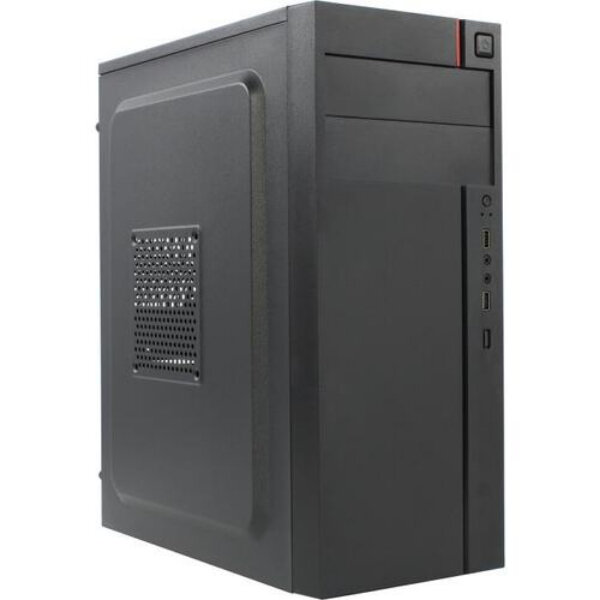 Корпус Miditower ExeGate AA-440-AA350 (ATX, AA350 8 см, 2*USB, аудио)