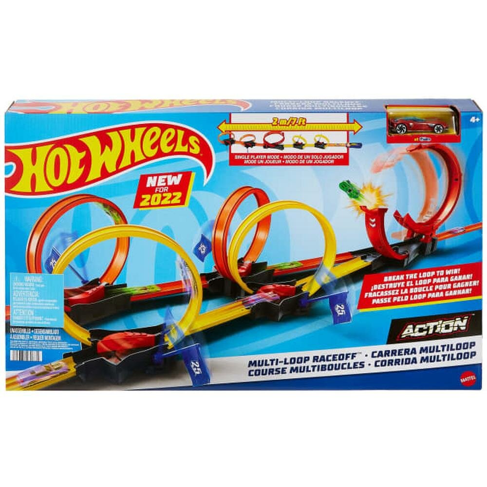 Mattel Hot Wheels Action Автотрек Гонка с петлями HDR83