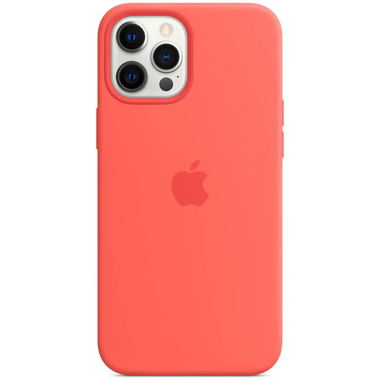 Чехол Apple iPhone 12 Pro Max Silicone MagSafe Pink Citrus