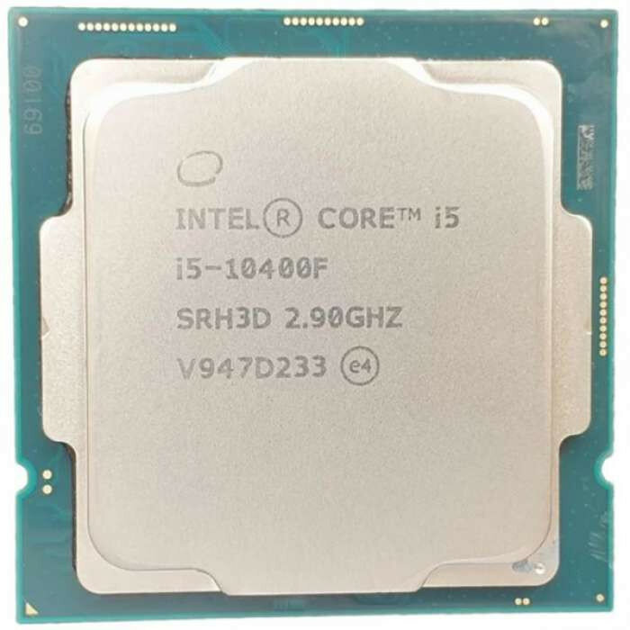 Процессор CPU Intel Core i5-10400F (2.9GHz/12MB/6 cores) LGA1200 OEM, TDP 65W, max 128Gb DDR4-2666, CM8070104290716SRH3D, 1 year