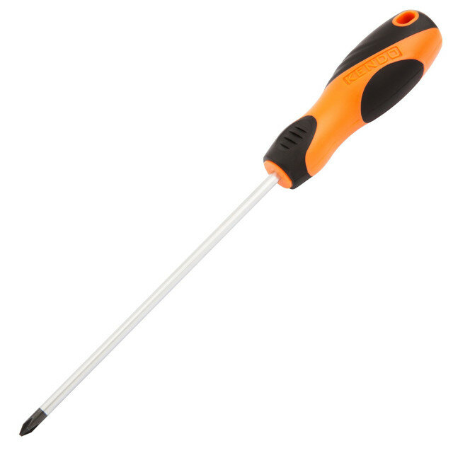 фото Отвертка крестовая kendo 5,0х150мм рн1