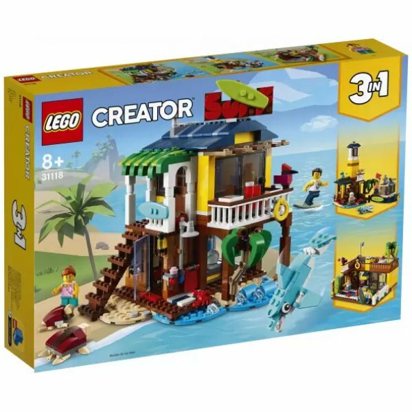 Конструктор Lego Creator 31118 Конструктор LEGO Creator 31118 Пляжный домик серферов