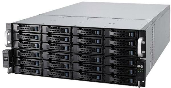 Сервер ASUS RS540-E9-RS36-E без процессора/без ОЗУ/без накопителей/2 x 800 Вт/LAN 1 Гбит/c