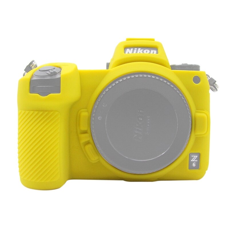 Силиконовый чехол CameraCase для Nikon Z6/Z7 желтый