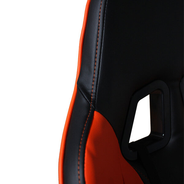 Кресло игровое MFG-6016 Меб-фф 404486, MFG-6016 black and orange (DK) - фото №15
