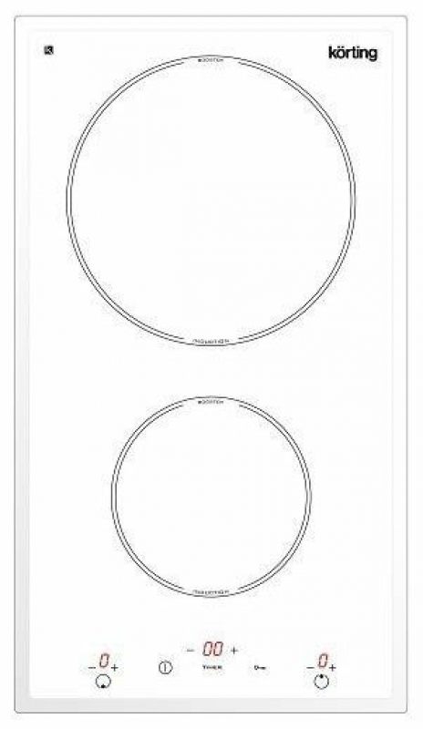 Варочная панель индукционная Korting HI 32003 BW (белый)