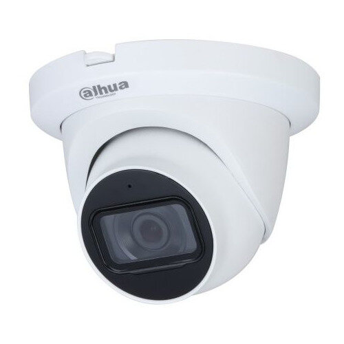 Камера видеонаблюдения аналоговая Dahua DH-HAC-HDW1200TLMQP-A-0280B, 1080p, 2.8 мм, белый