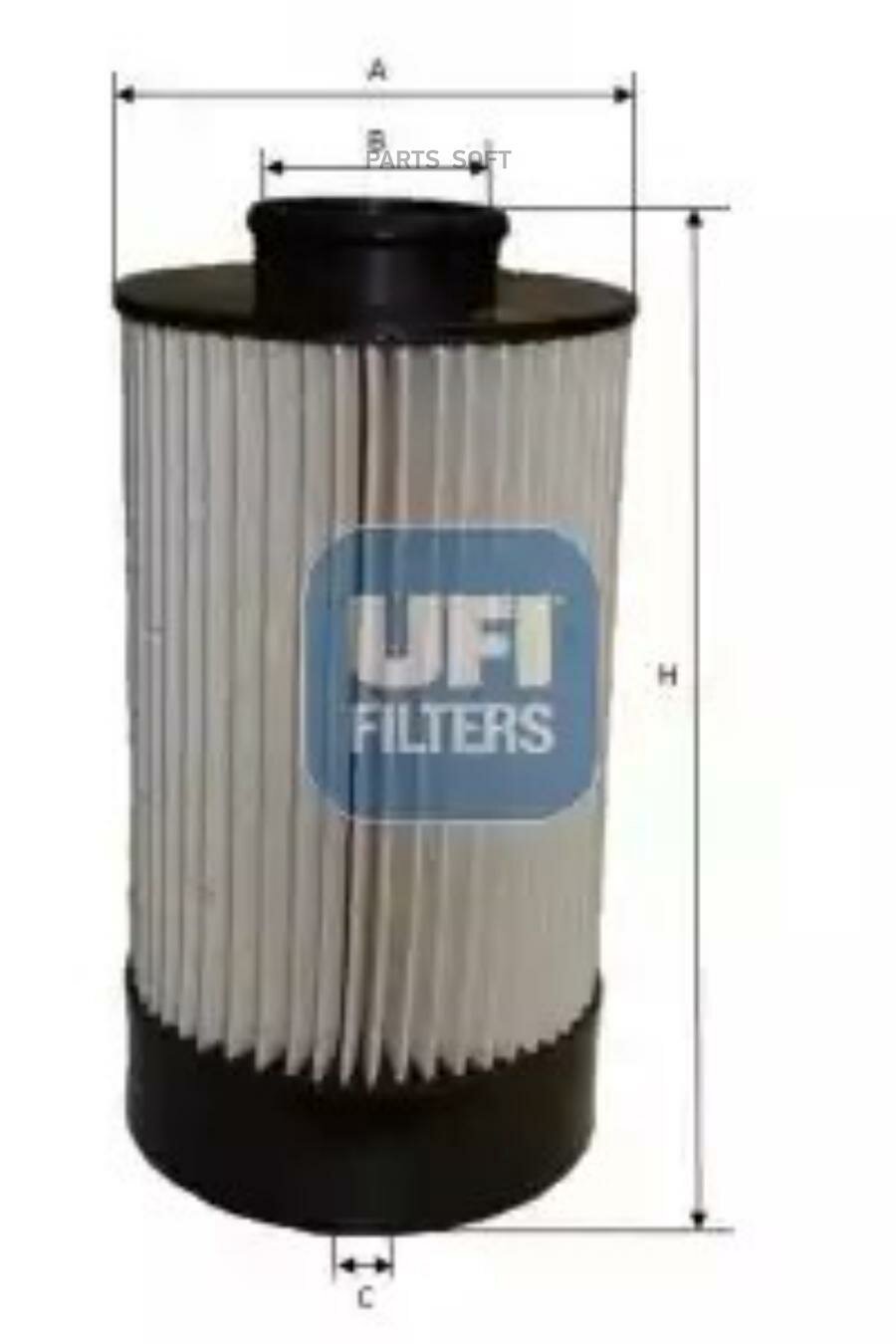 UFI 26.072.00 Фильтр топливный