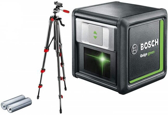 Лазерный нивелир Bosch Quigo Green + tripod 0603663C01