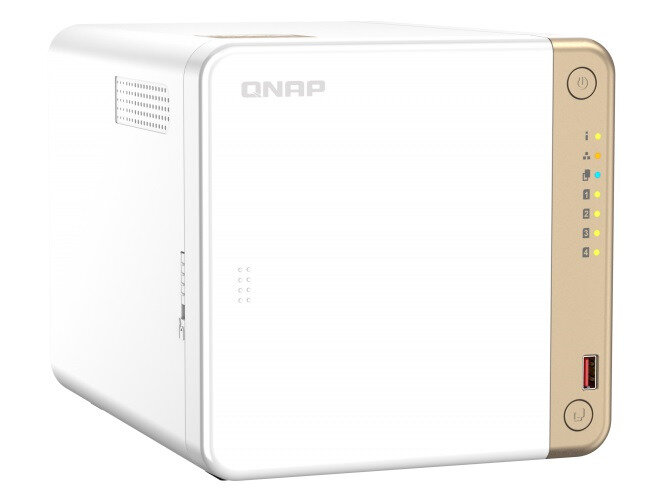 QNAP CHANNEL 2C 2GhzCPU/4Gb(upto16)/upto 4HDD, upto 20 with TL-D800C/SATA(3,5')/ 2xUSB3.2 2xUSB2.0/1xHDMI/1xExp. slot/1x2,5Gb/iSCSI/1xPS/2YW TS-462-4G