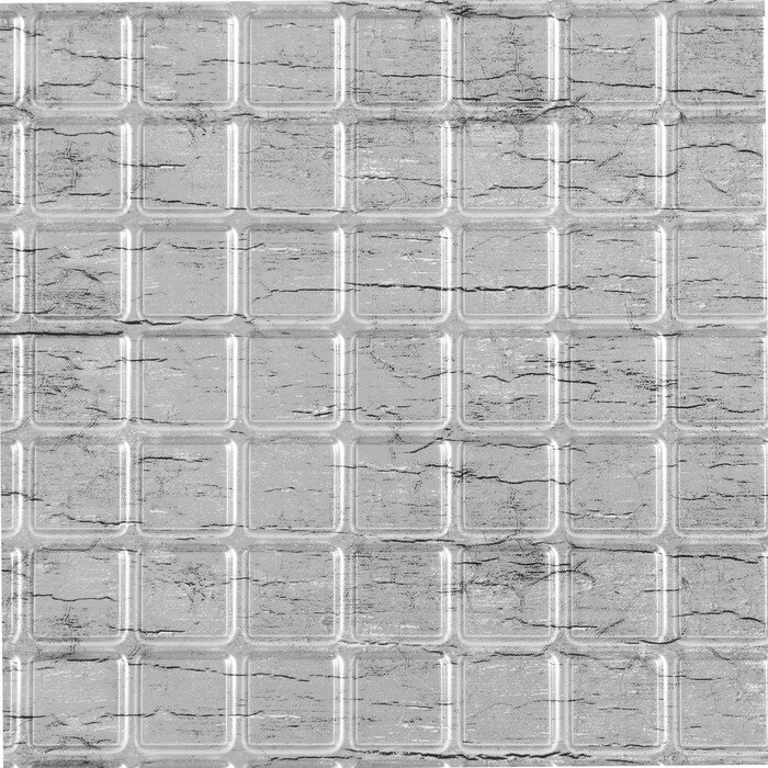 Панель ПВХ Мозаика белый платан 480 х 955 мм - фотография № 2